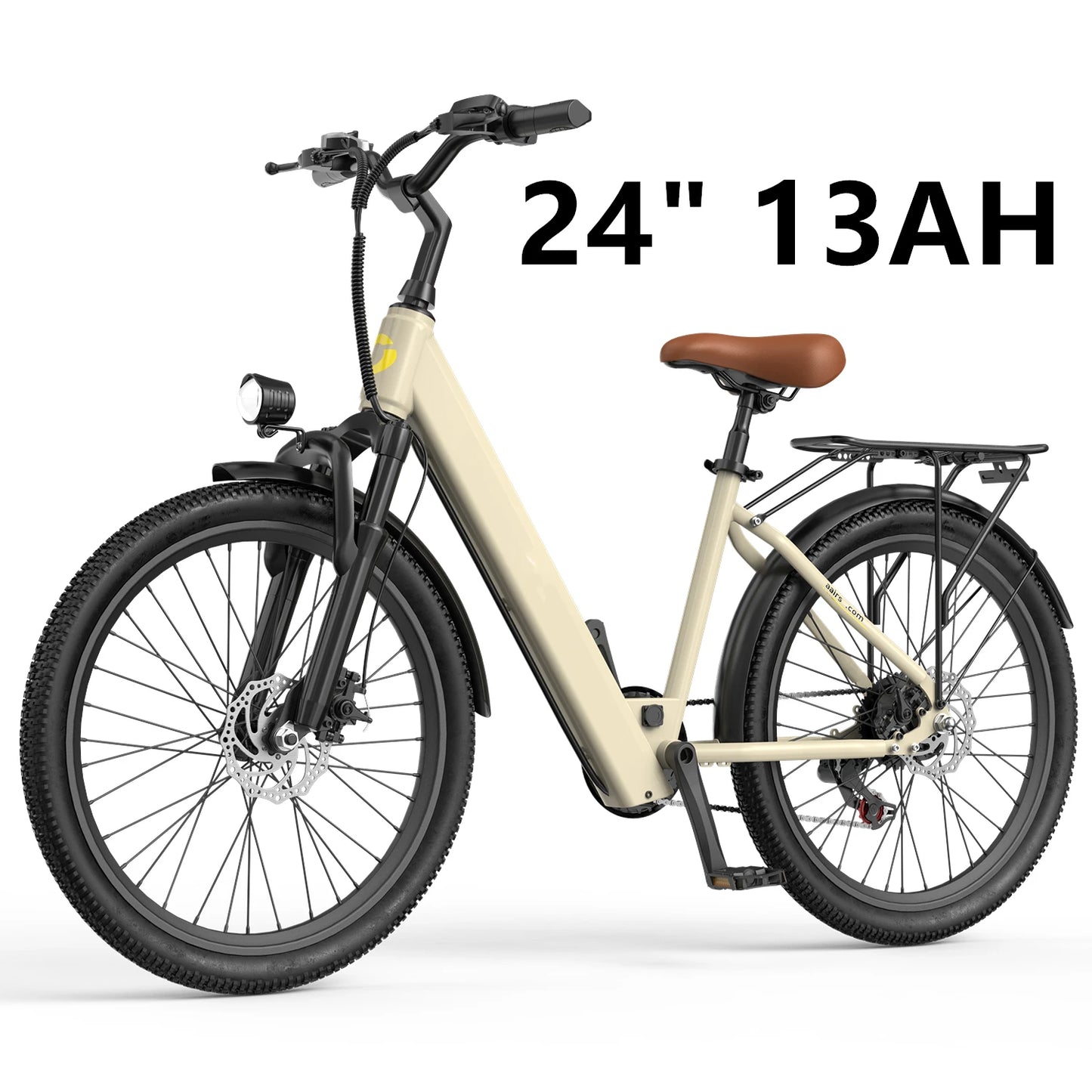 Electric Mountain Bike 500W Motor With 36V Battery LCD