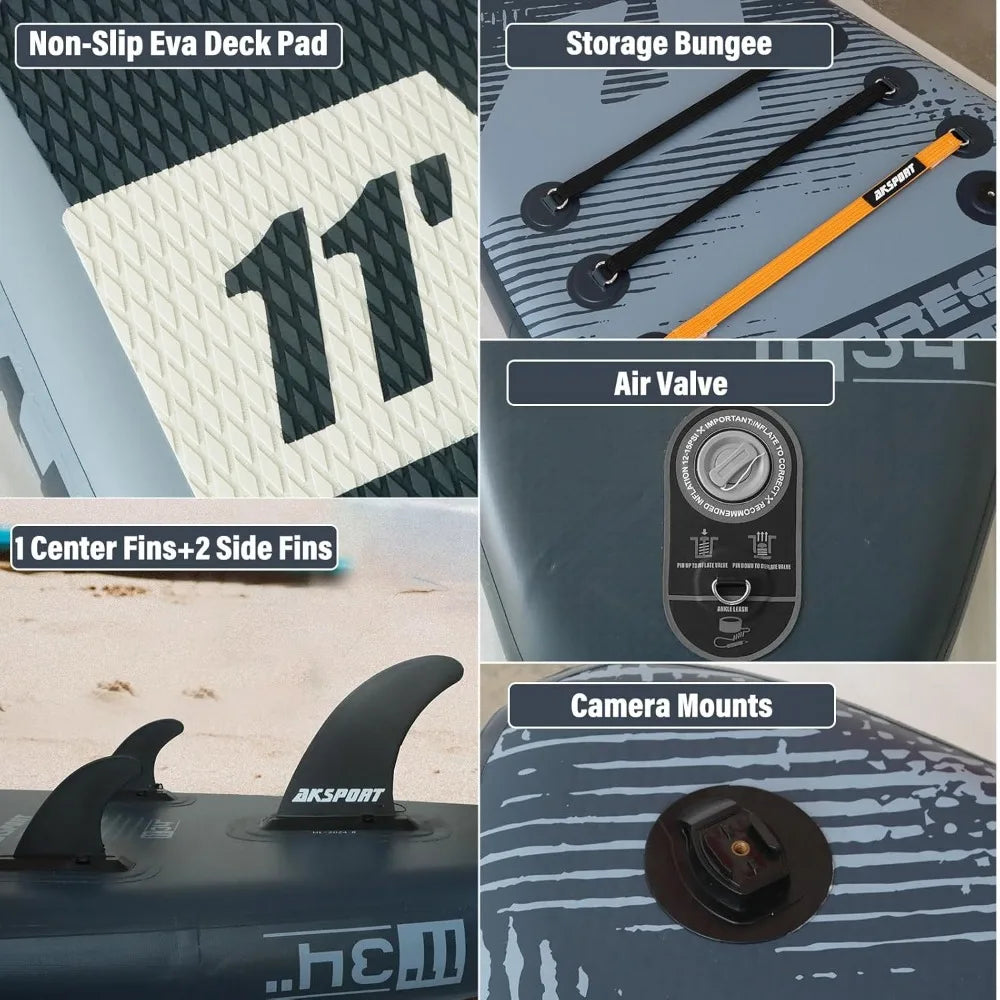 Inflatable Stand Up Paddle Board Wide With All Accessories