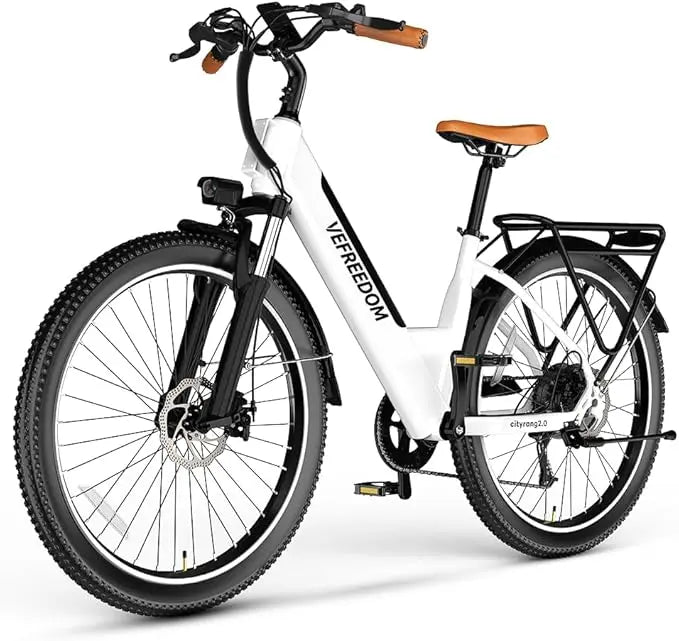 Peak Electric Mountain Bike for Adults Removable Battery