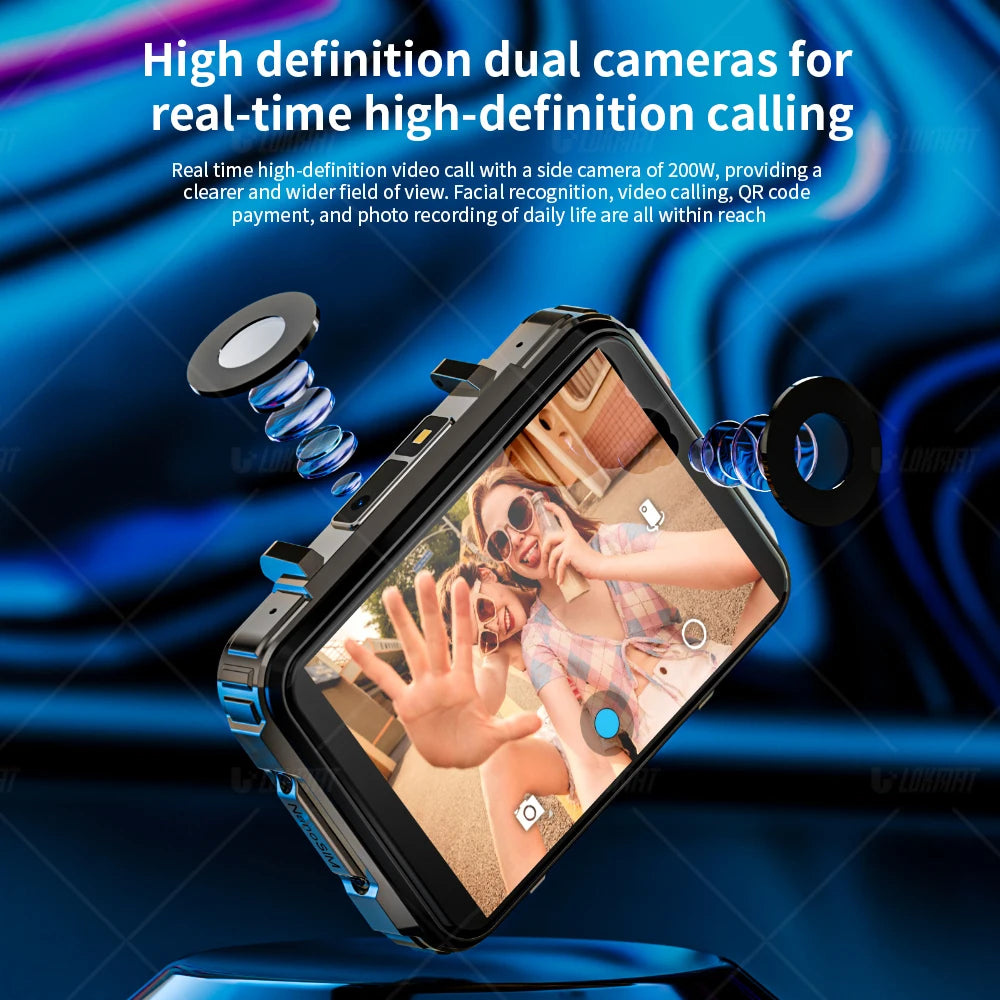 Lokmat Appllp 5 Max Android Watch Phone Square Screen 4G